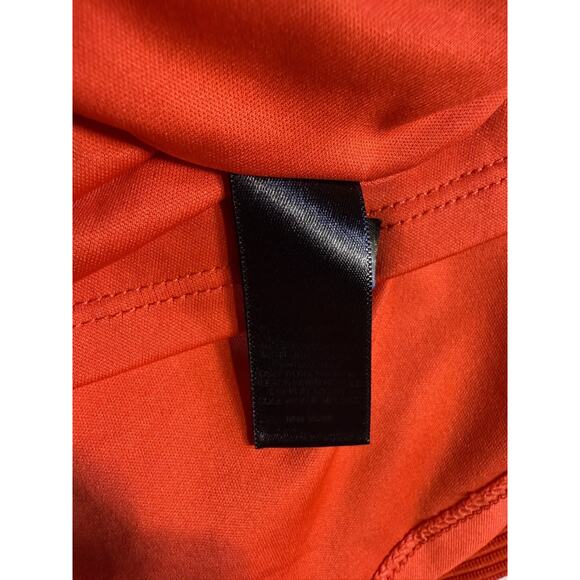 Express Womens Sun Dress Sz Medium Red A Line Knee Length Sleeveless D189 - Picture 10 of 14